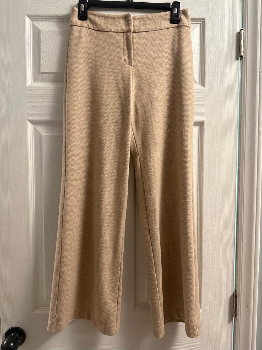 New York & Company Textured Knit Wide Leg Trousers XS